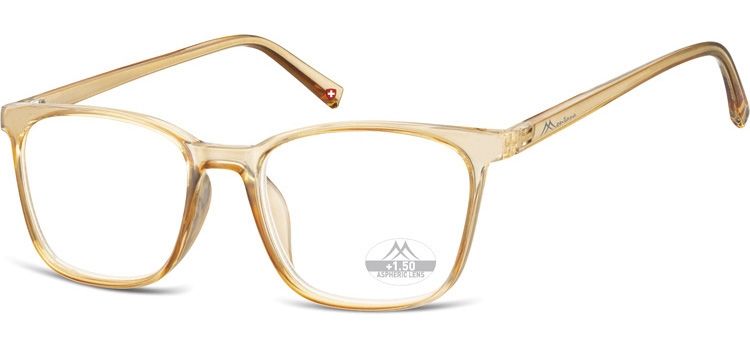 MONTANA EYEWEAR Dioptrické brýle HMR56C LIGHT BROWN/ +1,50