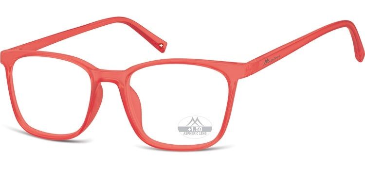 MONTANA EYEWEAR Dioptrické brýle HMR56D RED/ +2,50