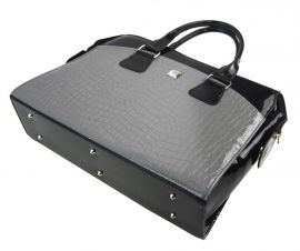 PUNCE LC-01 šedá dámská kabelka pro notebook do 15.6 palce E-batoh