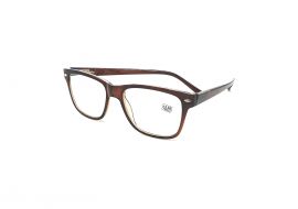 Dioptrické brýle 2074 / +2,25 hnědé flex E-batoh