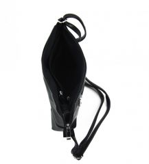 Podélná menší dámská crossbody kabelka H0515 černá Sun-bags E-batoh