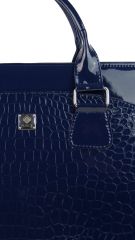 PUNCE LC-01 tmavě modrá dámská kabelka pro notebook do 15.6 palce E-batoh