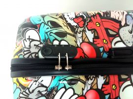 Cestovní kufr ABS CAR TR-A29 S E-batoh
