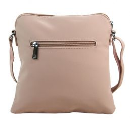 Sportovní crossbody dámská textilní kabelka 5329-BB růžová MARIA MARNI E-batoh