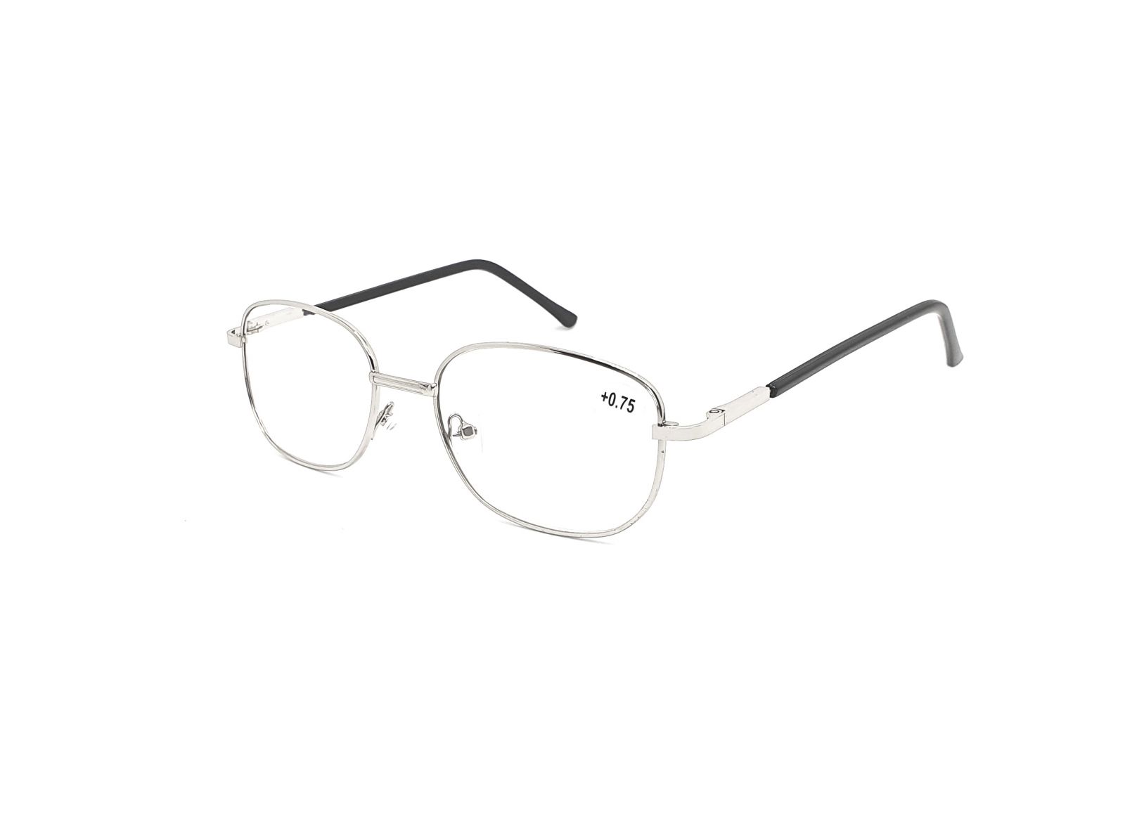 Dioptrické brýle 804/ +0,75 s flexem silver