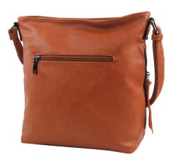 Oranžová středně velká crossbody dámská kabelka XH5047 ROSY BAG E-batoh