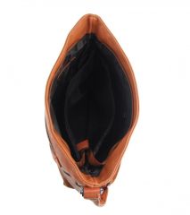 Oranžová středně velká crossbody dámská kabelka XH5047 ROSY BAG E-batoh