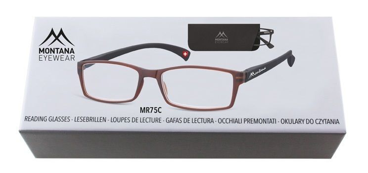 MONTANA EYEWEAR Dioptrické brýle BOX75C / +1,00