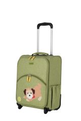 Dvoukolečkový textilní kufr pro malé cestovatele Travelite Youngster 2w Dog 