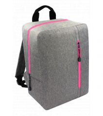 Příruční zavazadlo - batoh pro RYANAIR 40x25x20 GREY-PINK