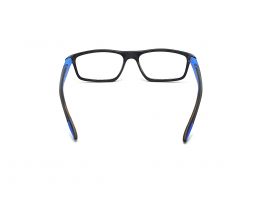 Dioptrické brýle R2075 / +2,00 black-blue INfocus E-batoh