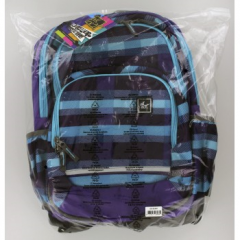 Školní batoh All Out Blaby, Summer Check Purple E-batoh