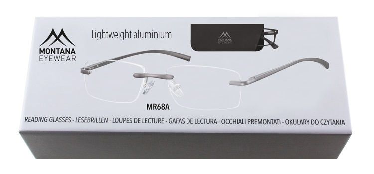 MONTANA EYEWEAR Dioptrické brýle BOX68A +3,00 Flex