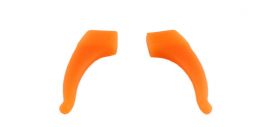 Protiskluzové silikonové nástavce (fixator) na brýle 2ks oranžová