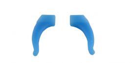 Protiskluzové silikonové nástavce (fixator) na brýle 2ks světlo-modrá