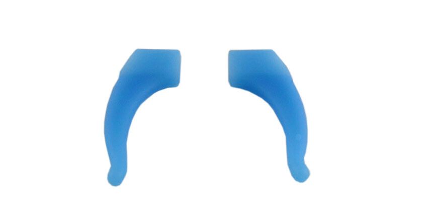 Protiskluzové silikonové nástavce (fixator) na brýle 2ks světlo-modrá E-batoh