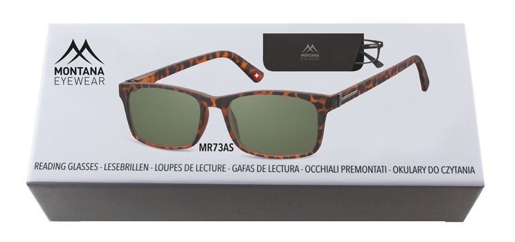 Dioptrické brýle BOX73AS BLACK+1,50 ZATMAVENÉ ČOČKY