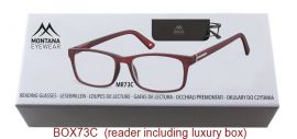 Dioptrické brýle BOX73C +1,00 flex MONTANA EYEWEAR E-batoh