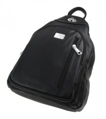 MAHEL Dámský batoh ve sportovním designu černý E-batoh