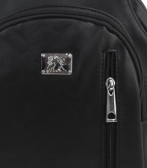 MAHEL Dámský batoh ve sportovním designu černý E-batoh