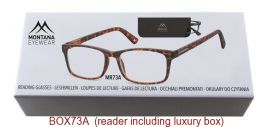 Dioptrické brýle BOX73A +1,50 flex MONTANA EYEWEAR E-batoh
