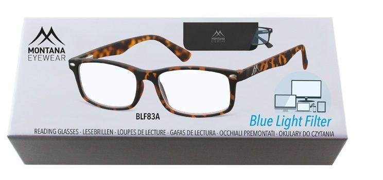 Brýle na počítač BLF BOX 83A s dioptrií +1,00
