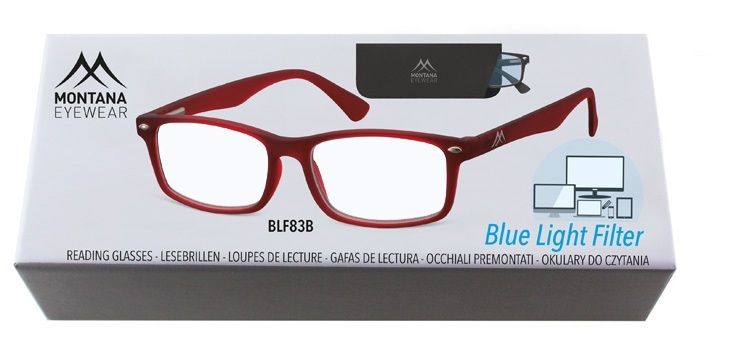 Brýle na počítač BLF BOX 83B s dioptrií +1,00