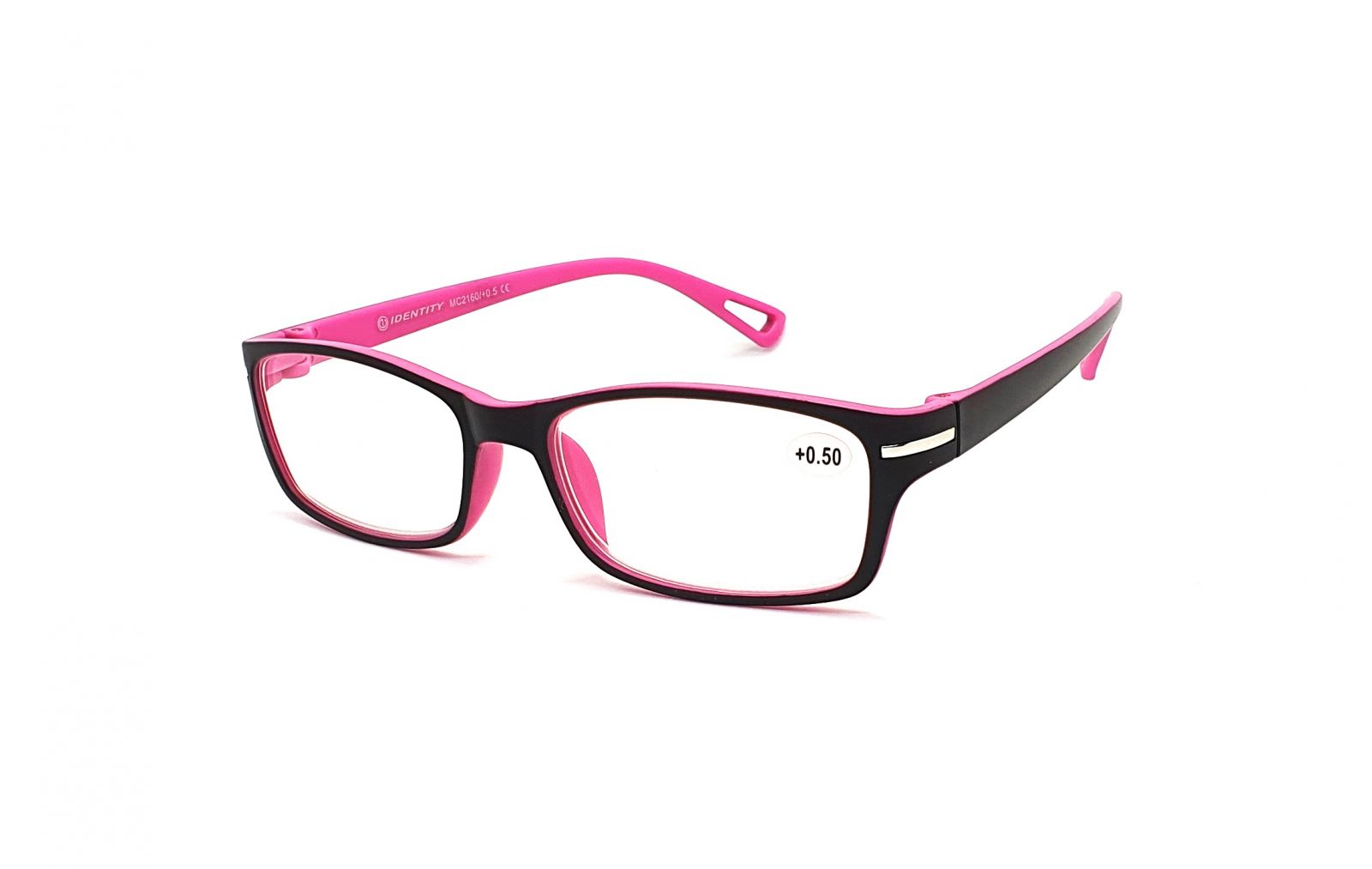IDENTITY Dioptrické brýle MC2160 +4,00 black/pink