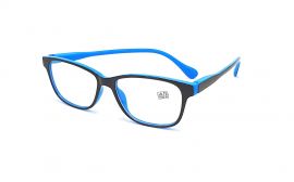 Dioptrické brýle ZH2106 +2,25 black/blue flex E-batoh
