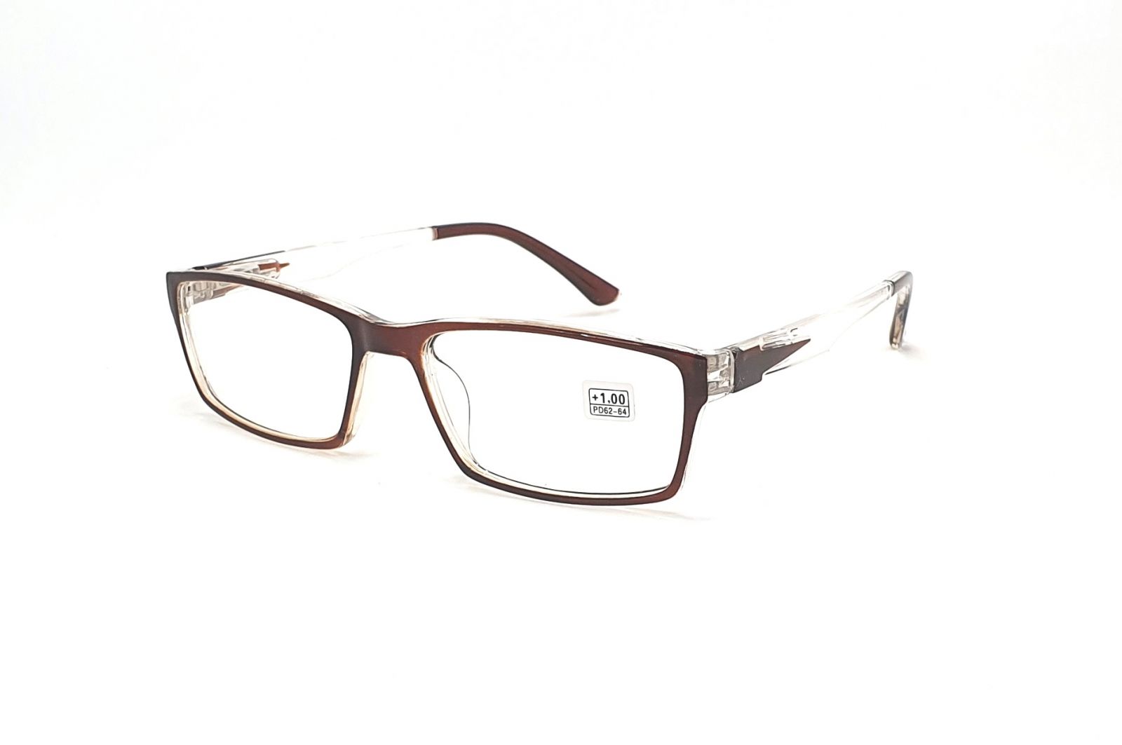 Dioptrické brýle ZH2111 +2,00 brown flex