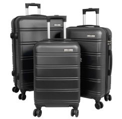 Cestovní kufry ABS sada NEVADA L,M,S ANTHRACITE