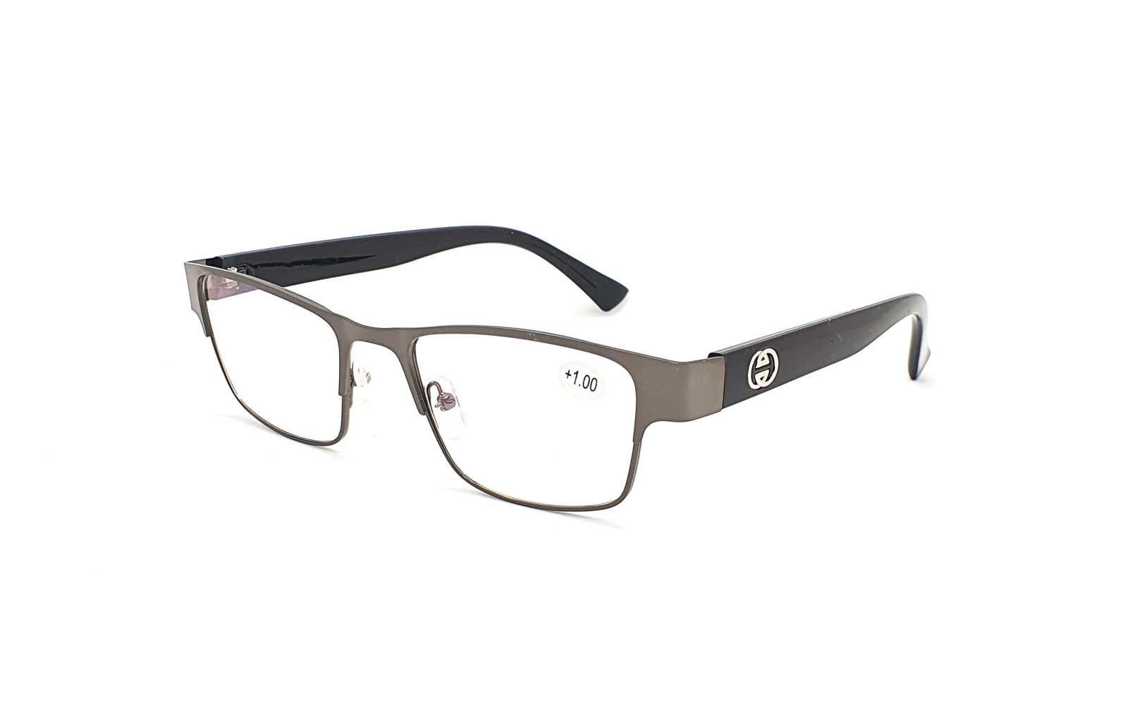 Dioptrické brýle OK231 +4,00 gray/black s antireflexní vrstvou
