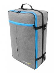 Příruční zavazadlo - batoh 26B pro RYANAIR 40x25x20 GREY-TYRKYS