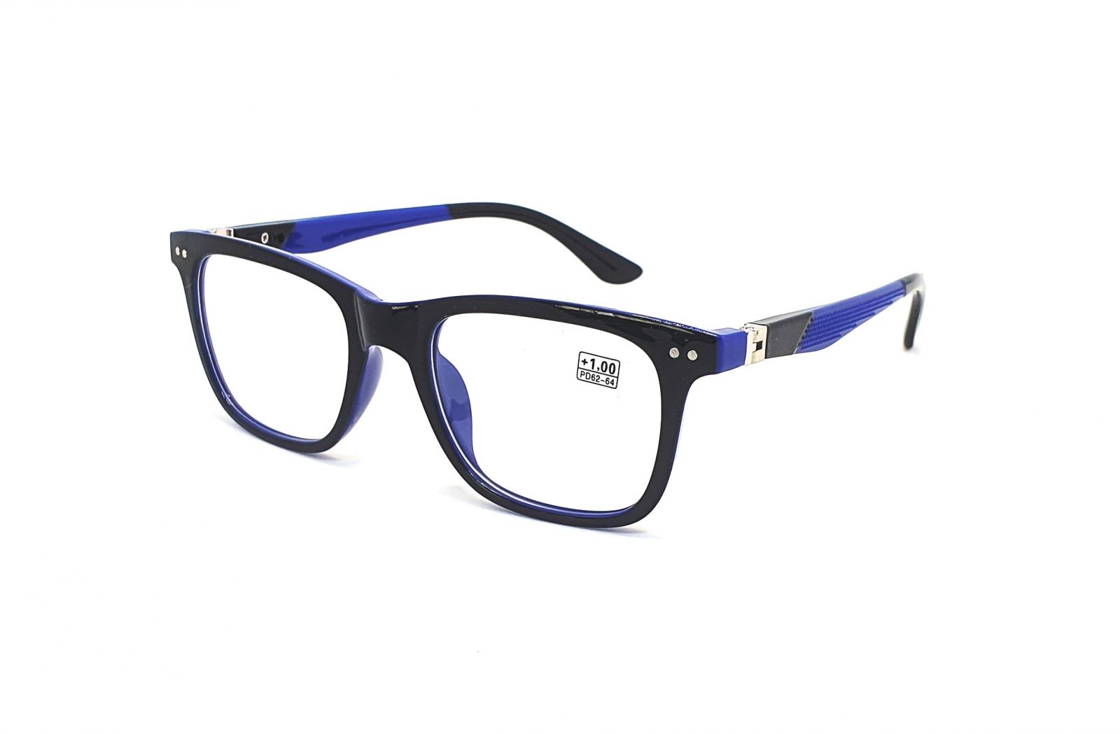 Dioptrické brýle CH8805 +2,50 black/blue flex