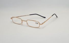 Dioptrické brýle v pouzdru V3010 / +4,00 gold flex E-batoh