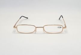 Dioptrické brýle v pouzdru V3010 / +4,00 gold flex E-batoh