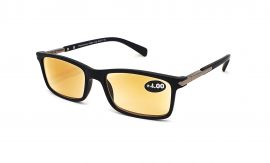 Samozabarvovací dioptrické brýle V3020 / +4,00 black flex Cat.0-2 E-batoh