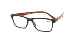 Dioptrické brýle V3050 / +2,00 black/brown flex + polarizační klip E-batoh