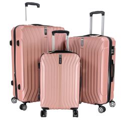 Cestovní kufry sada ALMERIA XL,M,S ROSE BRIGHT