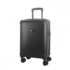 CAT cestovní kufr HEXAGON, 37 l, černý, materiál polypropylen, kabinové zavazadlo