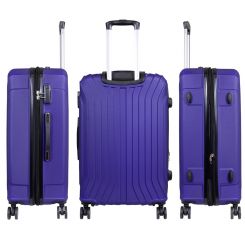 Cestovní kufry sada ALMERIA L,M,S BLUE BRIGHT MONOPOL E-batoh