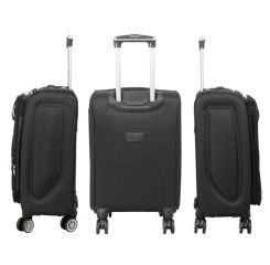 Cestovní kufr MARIBOR S malý BLACK BRIGHT MONOPOL E-batoh