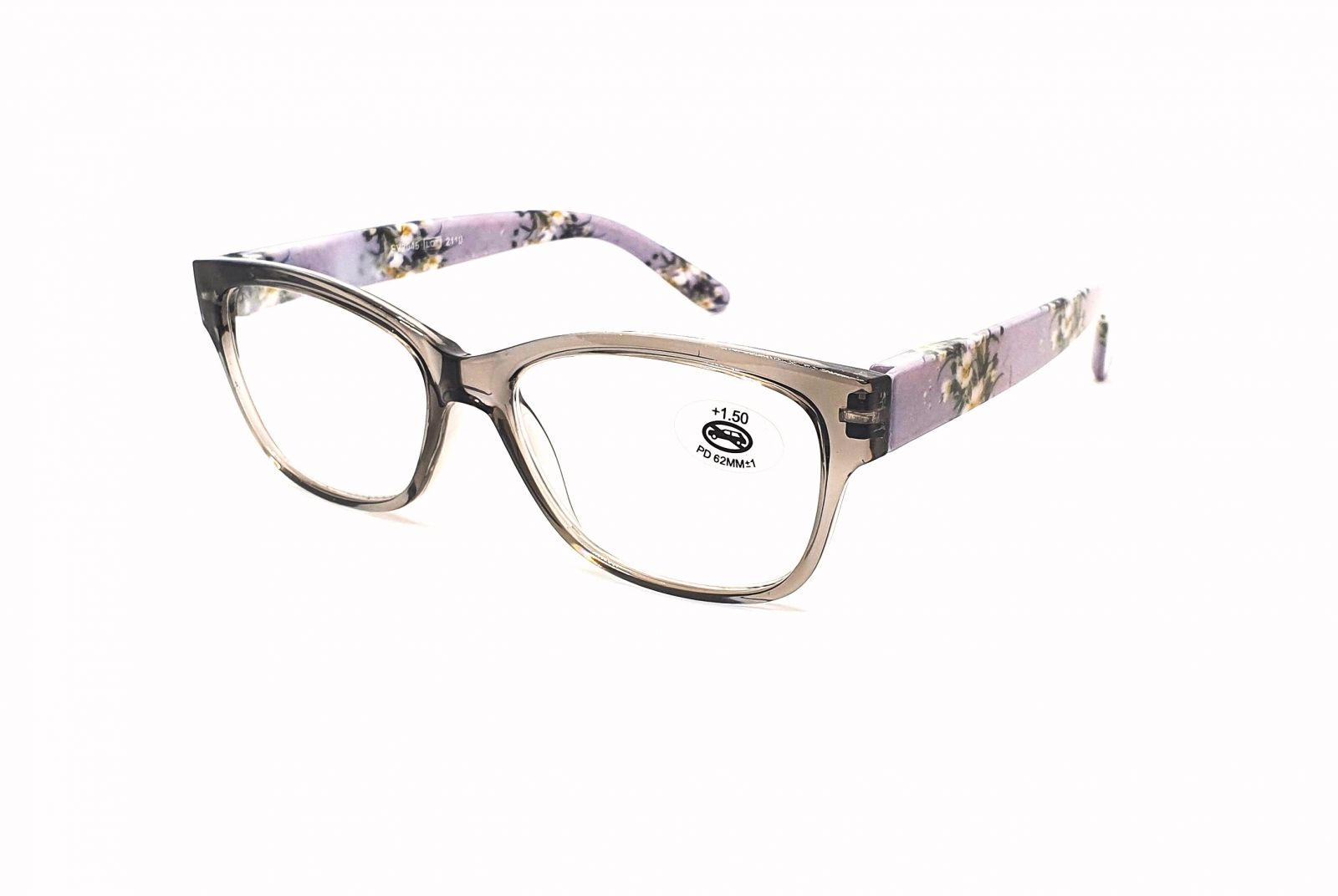 Dioptrické brýle SV2045 +2,00 grey/violet flex