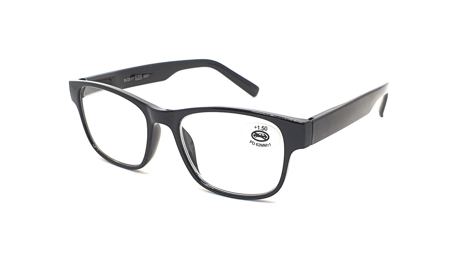 Dioptrické brýle SV2017 +1,50 black flex
