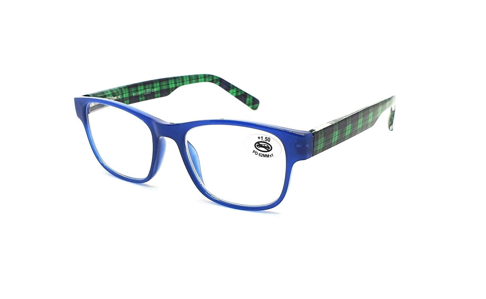 Dioptrické brýle SV2017 +1,50 blue/green flex