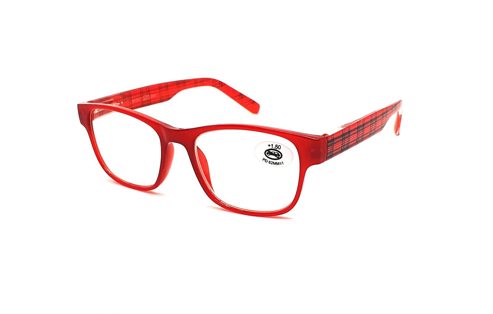 Dioptrické brýle SV2017 +3,00 red flex