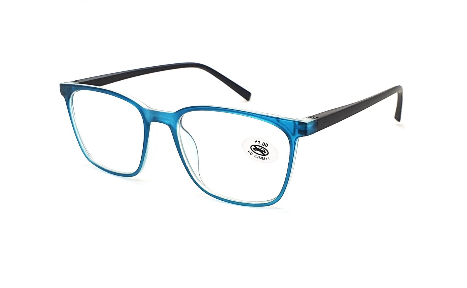 Dioptrické brýle P8006 +1,00 blue / black flex