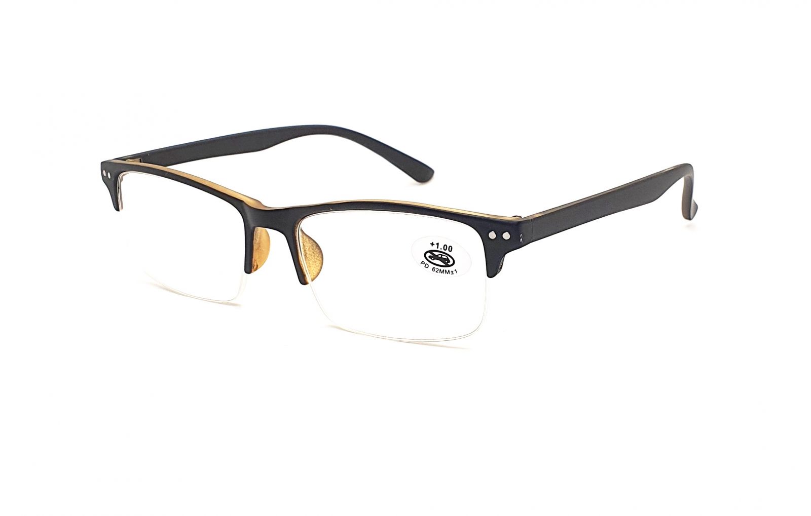 Dioptrické brýle P8011 +2,50 brown