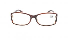 Dioptrické brýle 7004 +1,50 brown E-batoh