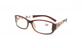Dioptrické brýle 7004 +2,00 brown E-batoh
